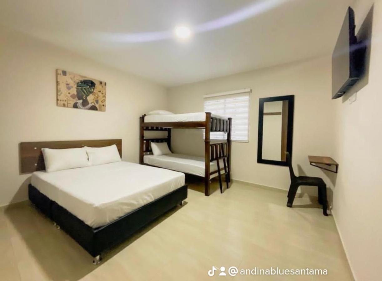 Hotel Andina Blue Santa Marta Buitenkant foto